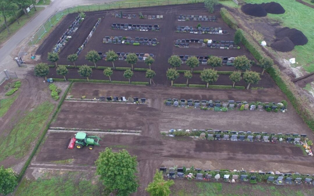 De grote renovatie van de nieuwe begraafplaats